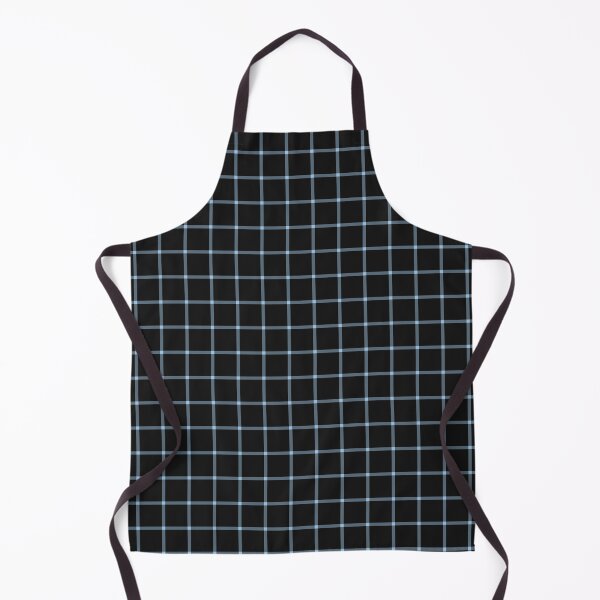 Item preview, Black And Baby Blue Mini Gingham Pattern designed and sold by pattern-archive.