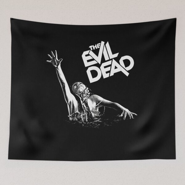 Item preview, The Evil Dead Vintage Cult Horror High Contrast Art designed and sold by ThreadTheory976.