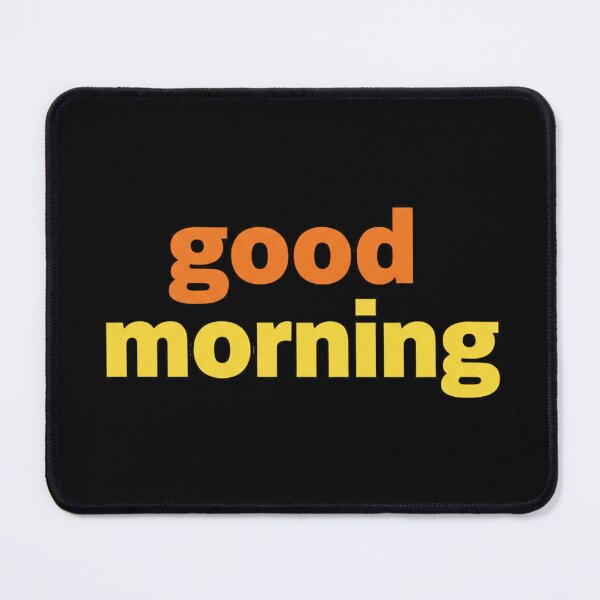 Item preview, Good Morning Positive Energy Sunshine Typography Quote designed and sold by bvdesignart.