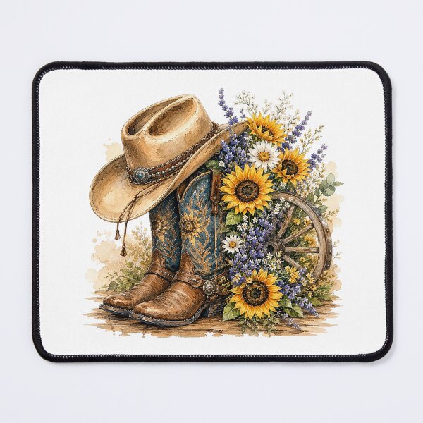 Item preview, Rustic Cowgirl Country Art designed and sold by PetalGarden.