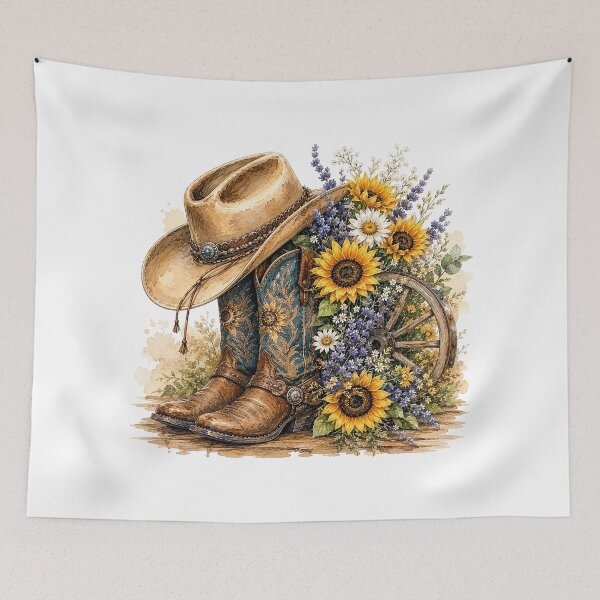 Item preview, Rustic Cowgirl Country Art designed and sold by PetalGarden.