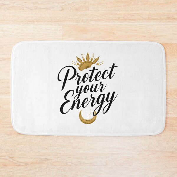 Item preview, Protect Your Energy Motivational Sticker – Spiritual Self Care Design designed and sold by Kavya Art.