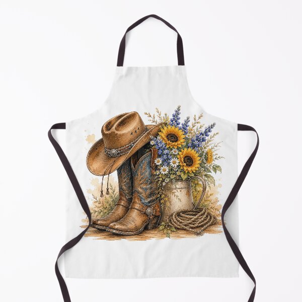 Item preview, Rustic Cowgirl Country Floral Art designed and sold by PetalGarden.