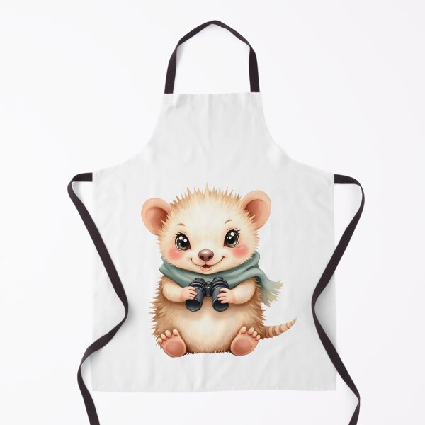 Item preview, Cute Baby Echidna With Binoculars and Scarf designed and sold by Passionread.