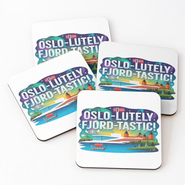 Item preview, Oslo-Lutely Fjord-Tastic Norway Travel T-Shirt | Funny Oslo Norway Viking Fjord Graphic Tee | Scandinavian Travel Lover Gift designed and sold by Sushikidsntod.