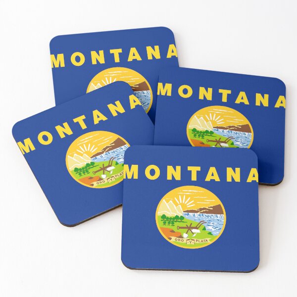 Item preview, Montana State Flag MT designed and sold by shitpostee.