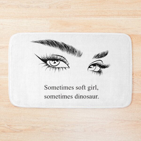 Item preview, Funny Typography with Lashes Line Art designed and sold by DesignByKhayal.