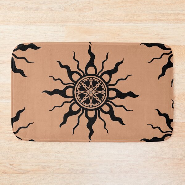 Item preview, Midsummer Sun Tribal Litha Pagan Art designed and sold by Christine Krahl.