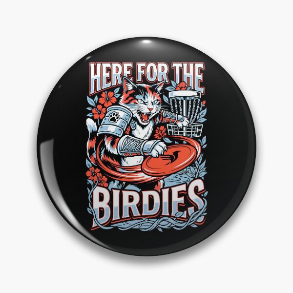 Item preview, Disc Golf Player Samurai Cat Funny Here For The Birdies designed and sold by GrandeDuc.