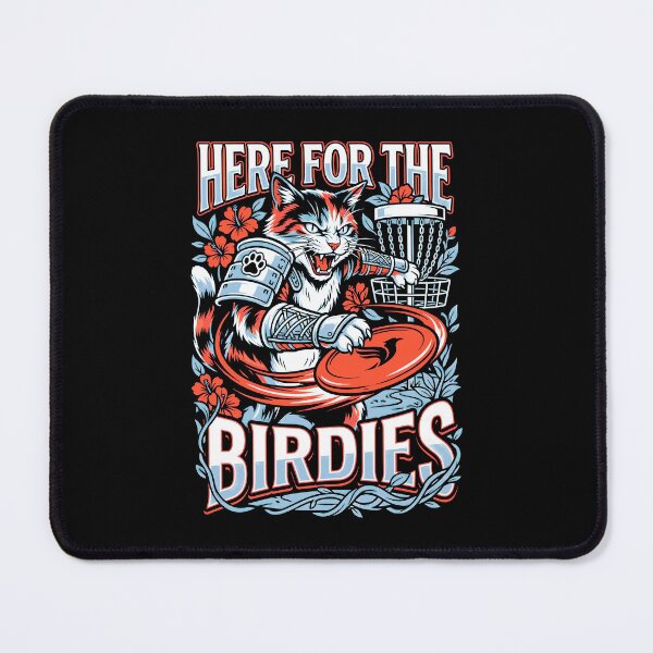 Item preview, Disc Golf Player Samurai Cat Funny Here For The Birdies designed and sold by GrandeDuc.
