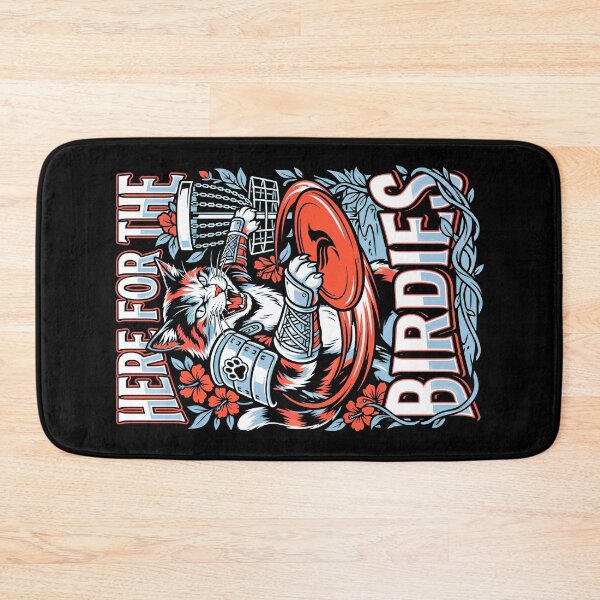 Item preview, Disc Golf Player Samurai Cat Funny Here For The Birdies designed and sold by GrandeDuc.
