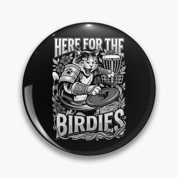 Item preview, Disc Golf Player Samurai Cat Funny Here For The Birdies designed and sold by GrandeDuc.