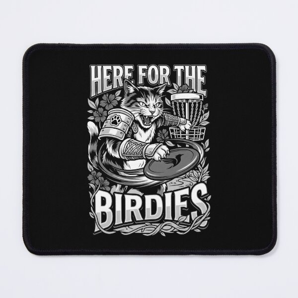 Item preview, Disc Golf Player Samurai Cat Funny Here For The Birdies designed and sold by GrandeDuc.