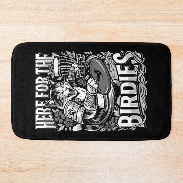 Item preview, Disc Golf Player Samurai Cat Funny Here For The Birdies designed and sold by GrandeDuc.