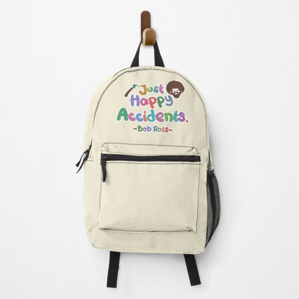 Item preview, Bob Ross Just Happy Accident Lettering Design (Colorful Version) designed and sold by Khotekmei.