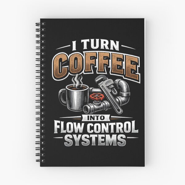 Item preview, I Turn Coffee Into Flow Control Systems Plumber Humor Graphic designed and sold by Ladys-Gents.