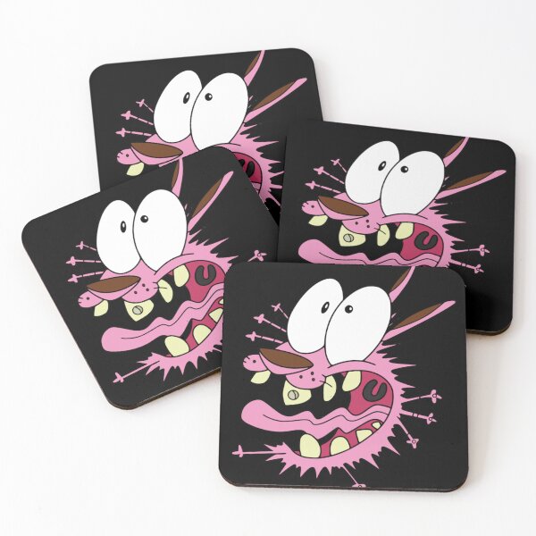 Item preview, Courage Cowardly Dog Scared Cartoon Poster Design Today designed and sold by TyroneDeNeal.