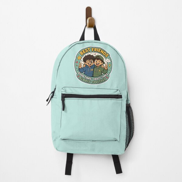 Item preview, Best Friends Always Together Cute Cartoon Sticker designed and sold by Pransis_Diginer_26.