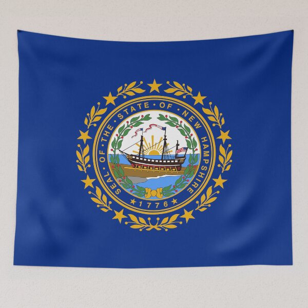 Item preview, New Hampshire State Flag NH designed and sold by shitpostee.