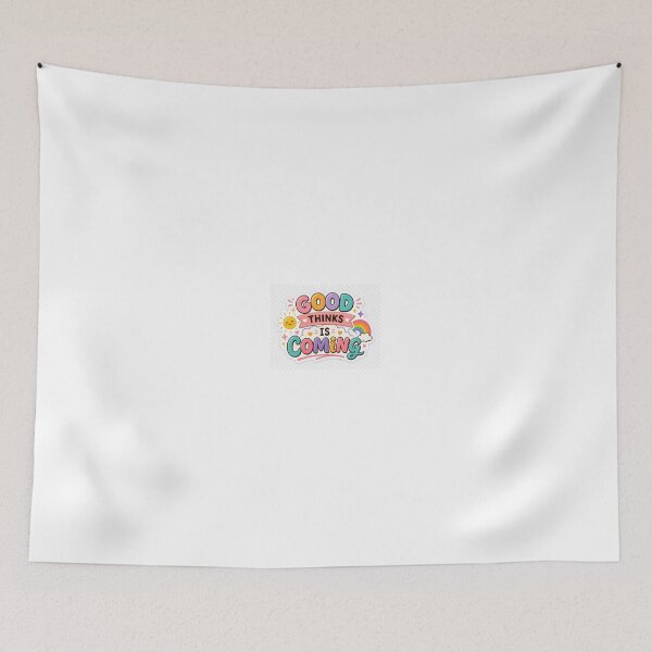 Item preview, Good Thinks Is Coming ? Funny Positive Sticker | Cute Aesthetic Quirky Quote PNG   designed and sold by DigiAuraStudio.