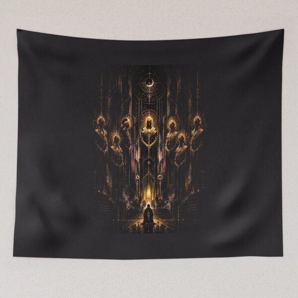 Item preview, THE CHOIR OF SILENCE — Sacred Existential Modernism designed and sold by Sanctum Icons.