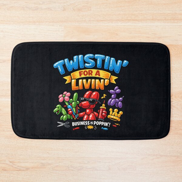 Item preview, Twistin’ For A Livin’ - Balloon Artist Funny Balloon Modeling designed and sold by SidTastic .