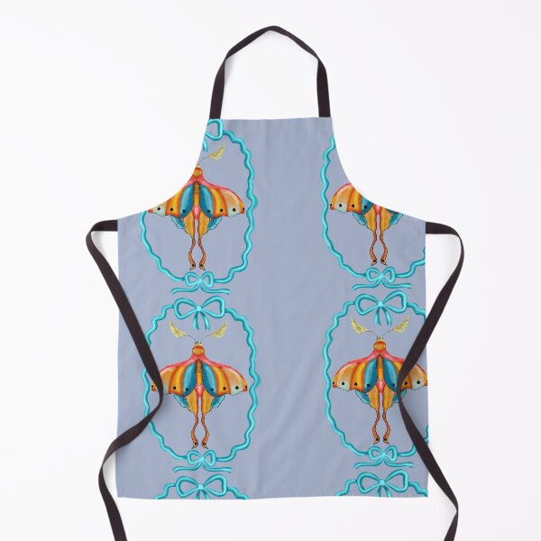 Item preview, Dreamy Cottagecore Floral Pattern | Colorful Boho Moth Art designed and sold by VirtuallyCreativ .