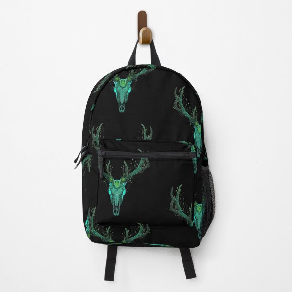 Item preview, Mystical Glowing Deer Skull Tech Shaman Design designed and sold by Shape-Forge.
