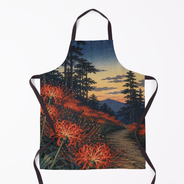 Item preview, Spider Lily Glow - Vintage Japanese Flower Ukiyo-e Woodblock designed and sold by bapupa.