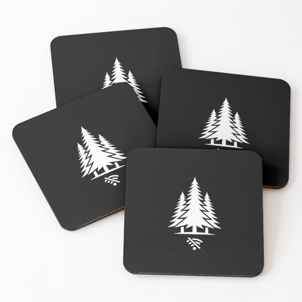 Item preview, Minimalist Pine Trees No Wifi Offline Graphic designed and sold by PrimePrintLab.