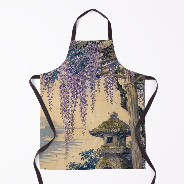 Item preview, Wisteria Veil - Vintage Japanese Flower Ukiyo-e Woodblock designed and sold by bapupa.
