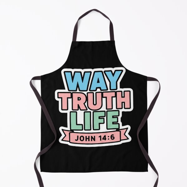 Item preview, John 14:6 Way Truth Life designed and sold by plushism.