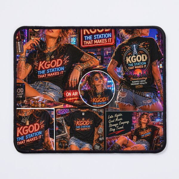 Item preview, KGOD Radio Station Promo Pak designed and sold by ProsperityPath.