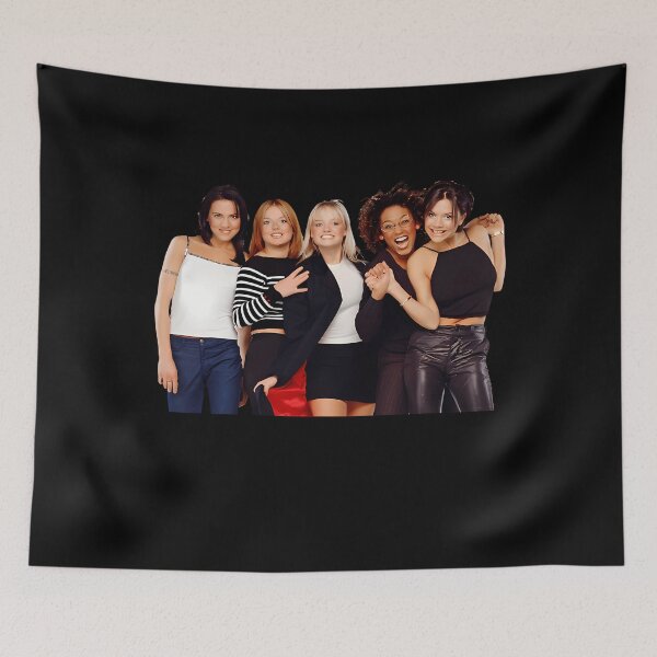 Item preview, The Spice 90's Girls – Retro Pop Icons with Girl Power Energy designed and sold by EychanchanArt.