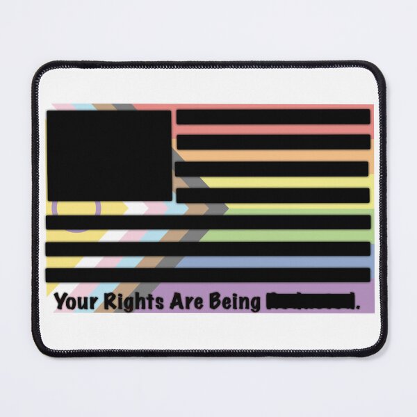 Item preview, LGBT+ Rights Are Being Redacted designed and sold by NilCaelum.