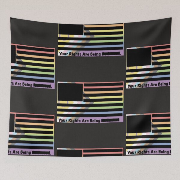 Item preview, LGBT+ Rights Are Being Redacted designed and sold by NilCaelum.