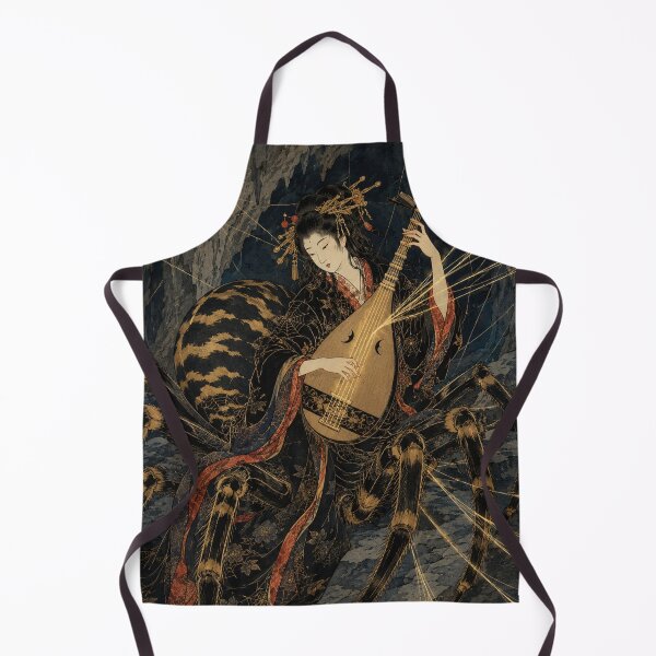 Item preview, Jorōgumo's Weaver Cave - Vintage Japanese Folklore Ukiyo-e Woodblock designed and sold by bapupa.