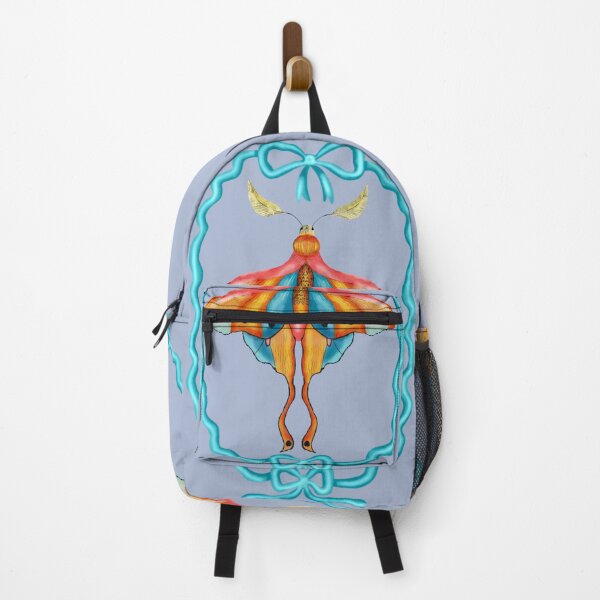 Item preview, Dreamy Cottagecore Floral Pattern | Colorful Boho Moth Art designed and sold by VirtuallyCreativ .