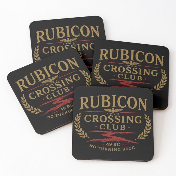 Item preview, Rubicon Crossing Club Roman History Parody designed and sold by Retr0Tshirts.