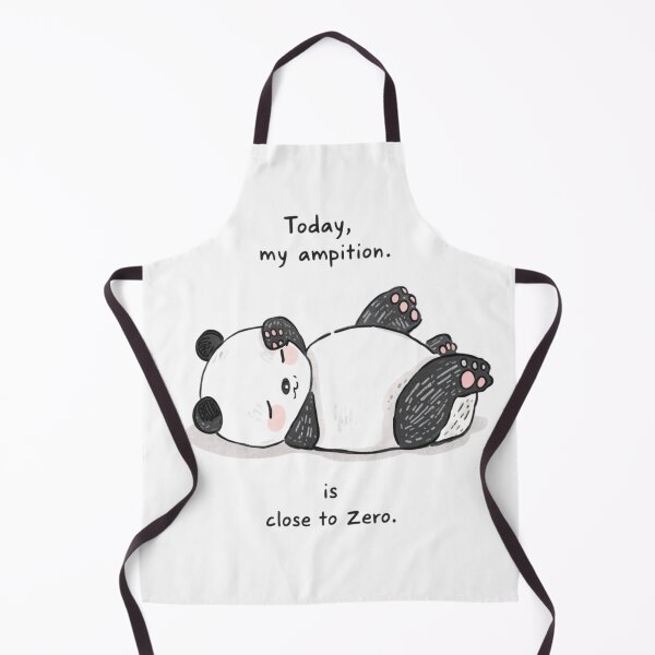 Item preview, Little Lazy Panda: Zero Ambition, Zero Humor designed and sold by QuentinDelarbre.