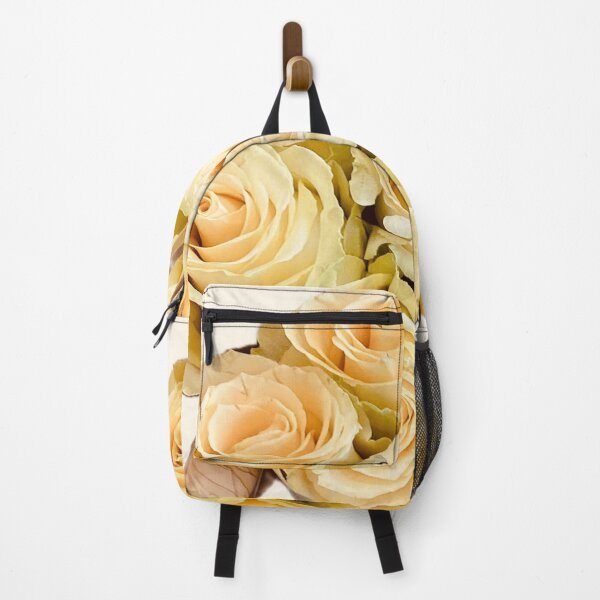 Item preview, Soft Pale Yellow and Green Rose Bouquet Cutout designed and sold by BalkanBloom.