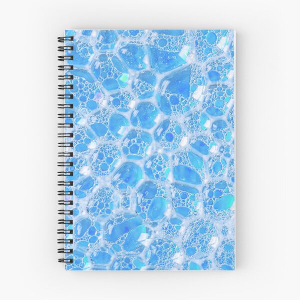 Item preview, Neon Blue Water Bubbles Abstract Texture designed and sold by MariaAbaza.