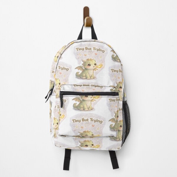 Item preview, Tiny Dragon – Tiny But Trying | Cute Motivational Dragon designed and sold by Clothes With Smiling Animals Walt Gral.