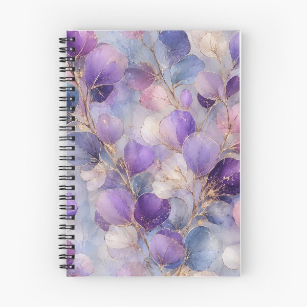 Item preview, Purple ,pink,blue and white leaves in gold stem designed and sold by Heaven1111.