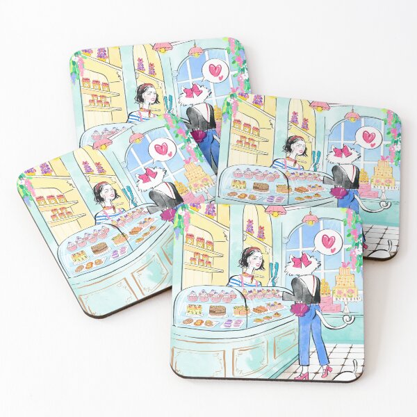 Item preview, Paris Cat Bakery Sweet Afternoon designed and sold by AeronCreative.