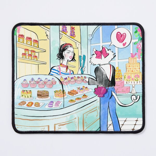 Item preview, Paris Cat Bakery Sweet Afternoon designed and sold by AeronCreative.