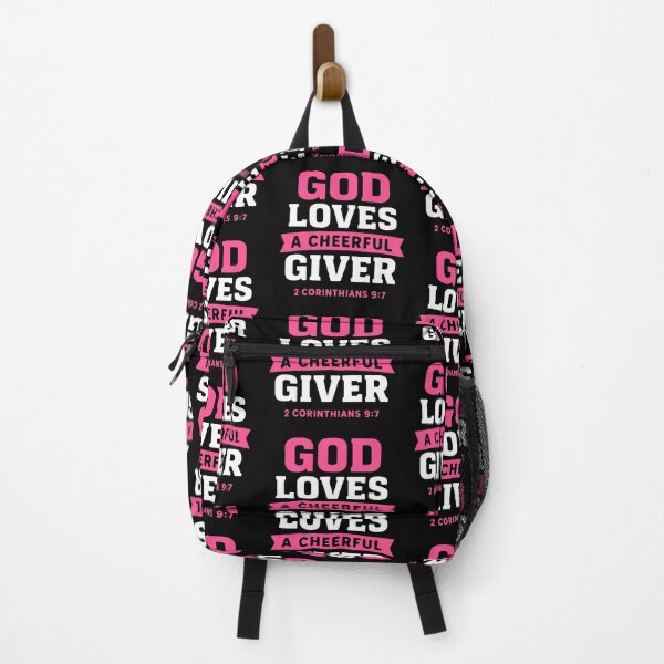 Item preview, 2 Corinthians 9:7 God Loves A Cheerful Giver designed and sold by plushism.