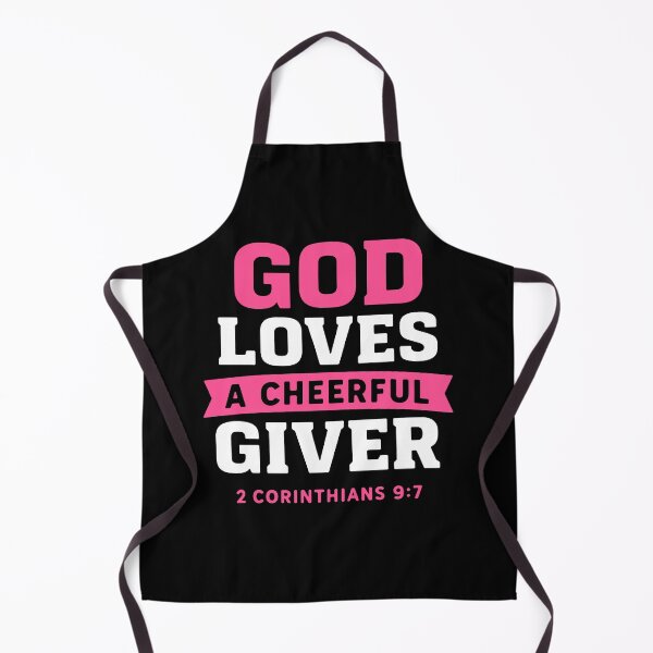 Item preview, 2 Corinthians 9:7 God Loves A Cheerful Giver designed and sold by plushism.