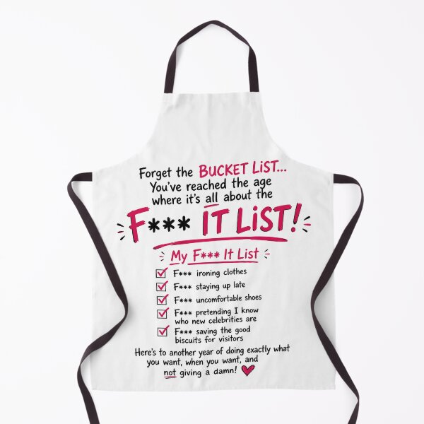 Item preview, F**k it list! designed and sold by Happyoninside.