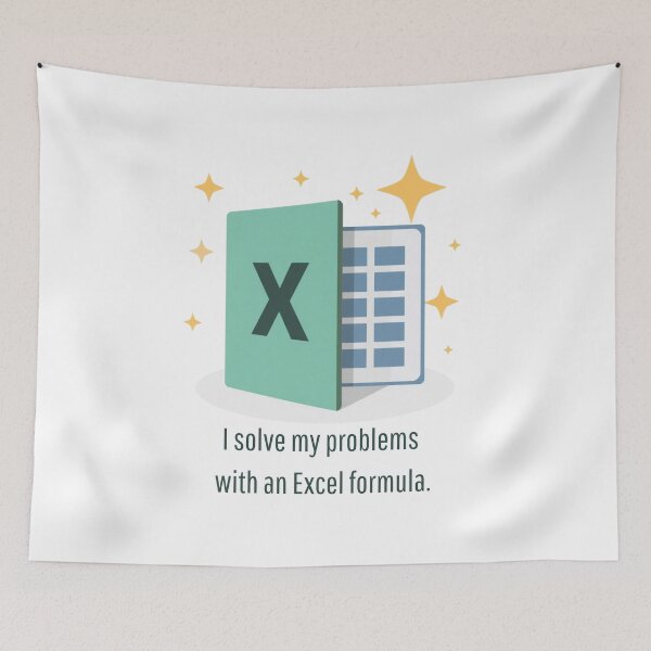 Item preview, Excel Formula, Magic Formula, Accountant Humor designed and sold by QuentinDelarbre.